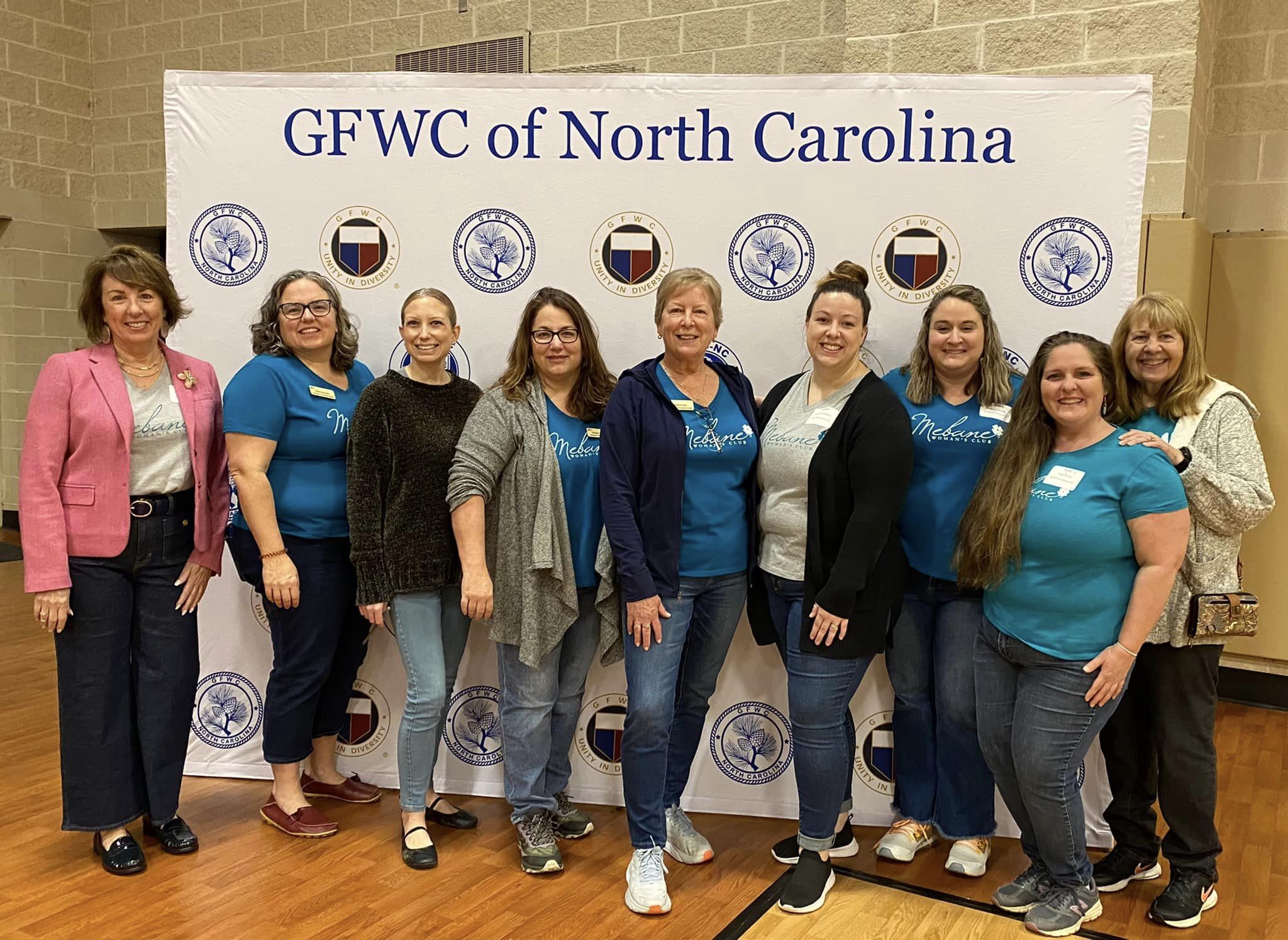 Volunteering at the GFWC-NC State Art Show